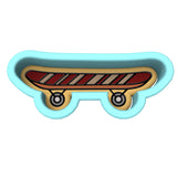 Skateboard Cookie Cutter | Stamp | Stencil #1 Comic Book / Vehicles Cookie Cutter Lady 