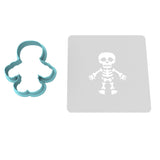Skeleton Boy Cookie Cutter | Stamp | Stencil #1