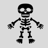 Skeleton Boy Cookie Cutter | Stamp | Stencil #1