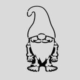 Skeleton Gnome Cookie Cutter | Stamp | Stencil #1