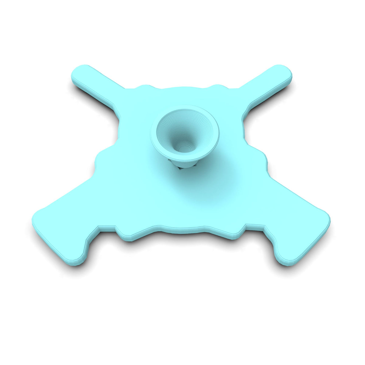 Skull Rifles Cookie Cutter | Stamp | Stencil #1