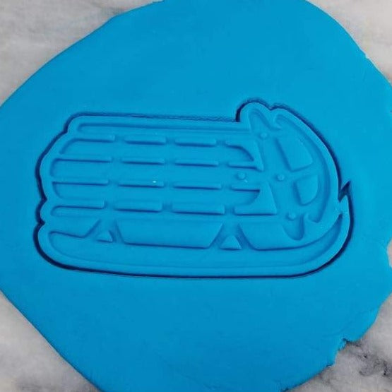 Sledding Cookie Cutter Detailed #3