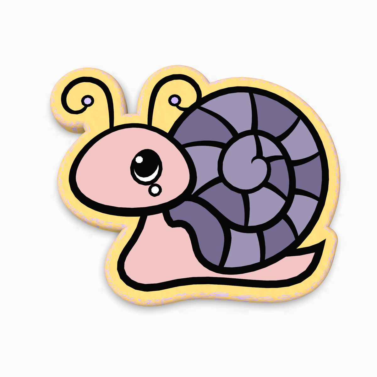 Snail Cookie Cutter | Stamp | Stencil #1