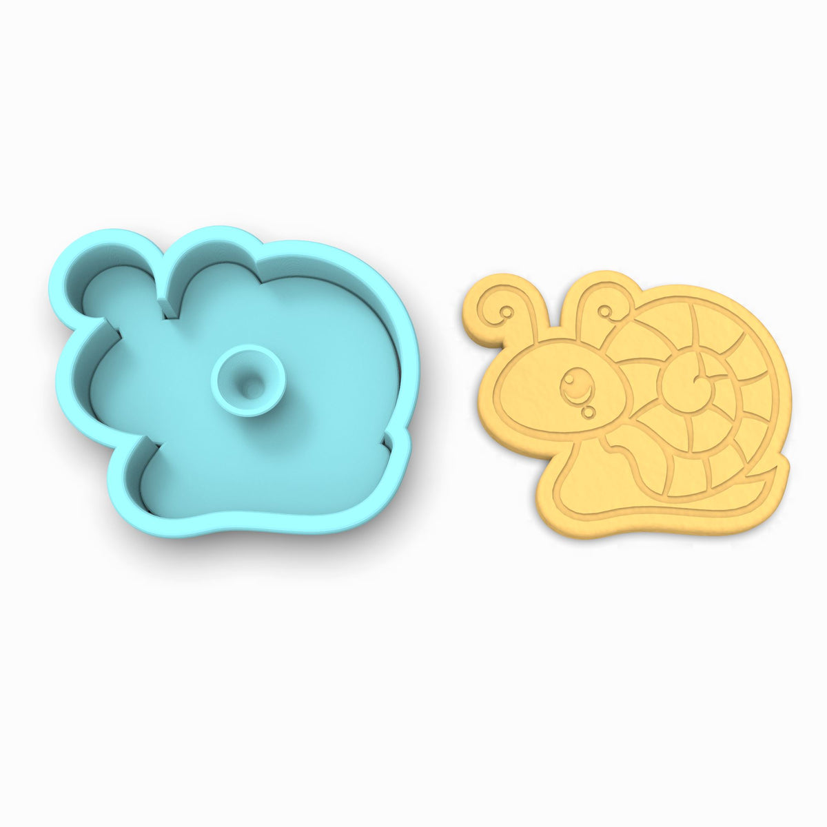 Snail Cookie Cutter | Stamp | Stencil #1