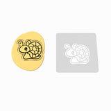 Snail Cookie Cutter | Stamp | Stencil #1