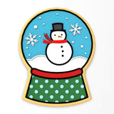 Snow Globe Cookie Cutter | Stamp | Stencil #1