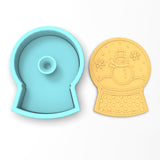 Snow Globe Cookie Cutter | Stamp | Stencil #1