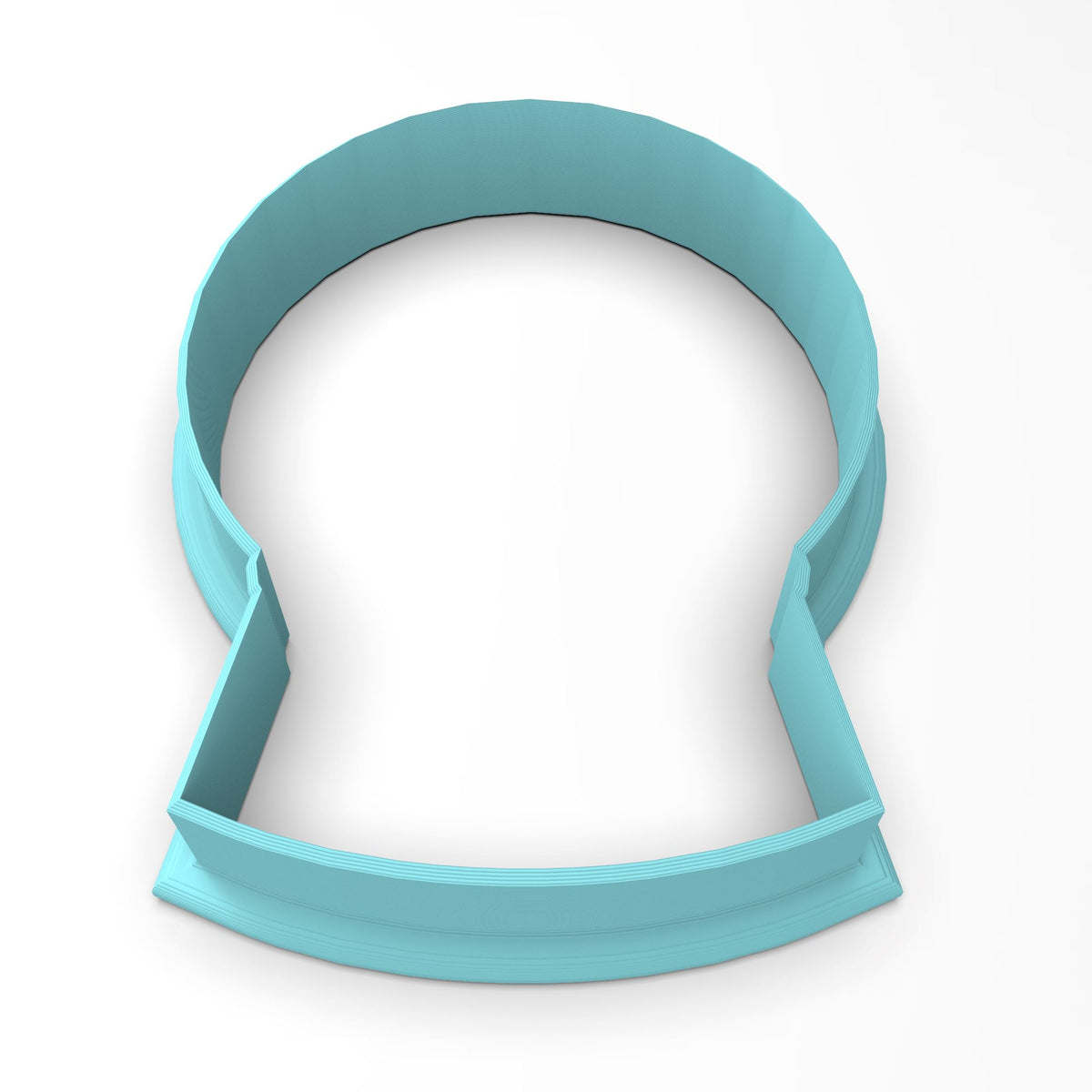 Snow Globe Cookie Cutter | Stamp | Stencil #1