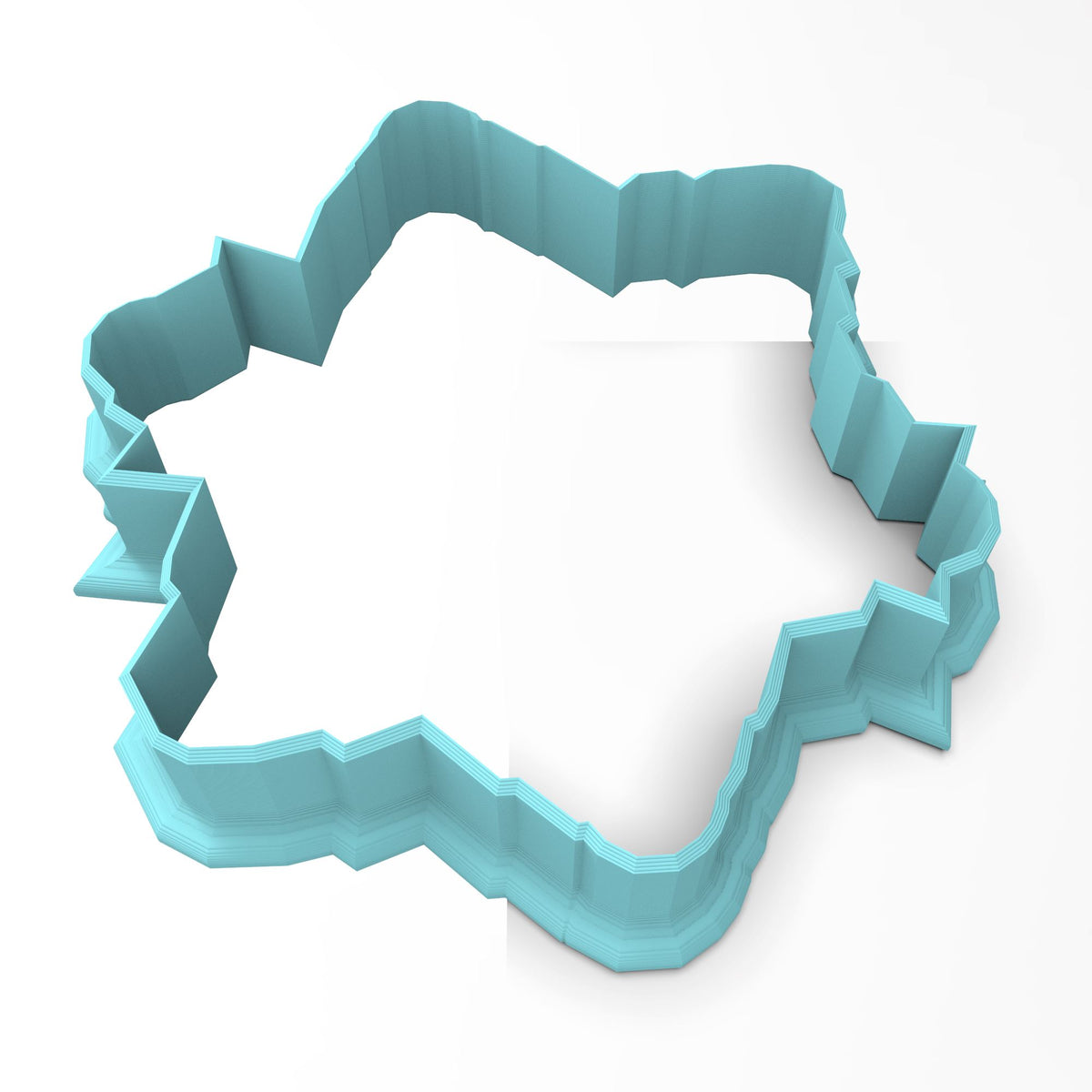 Snowflake Cookie Cutter | Stamp | Stencil #1
