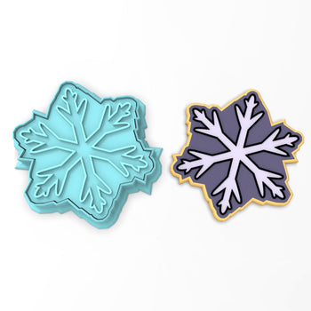 Snowflake Cookie Cutter | Stamp | Stencil #1