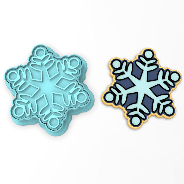 Snowflake Cookie Cutter | Stamp | Stencil #2