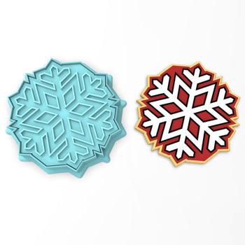 Snowflake Cookie Cutter | Stamp | Stencil #3