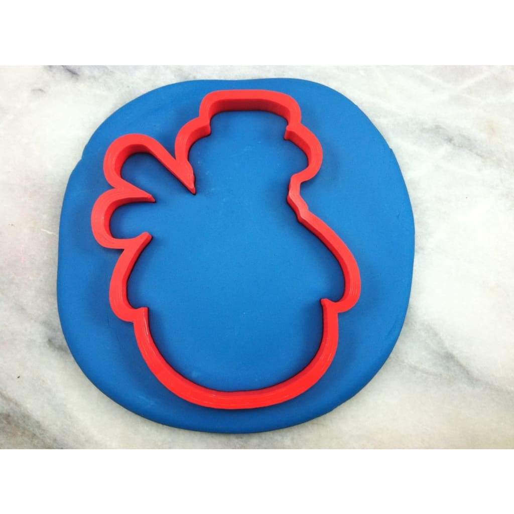 Snowman #2 Cookie Cutter - Xmas / Winter / NYE