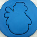 Snowman #2 Cookie Cutter - Xmas / Winter / NYE