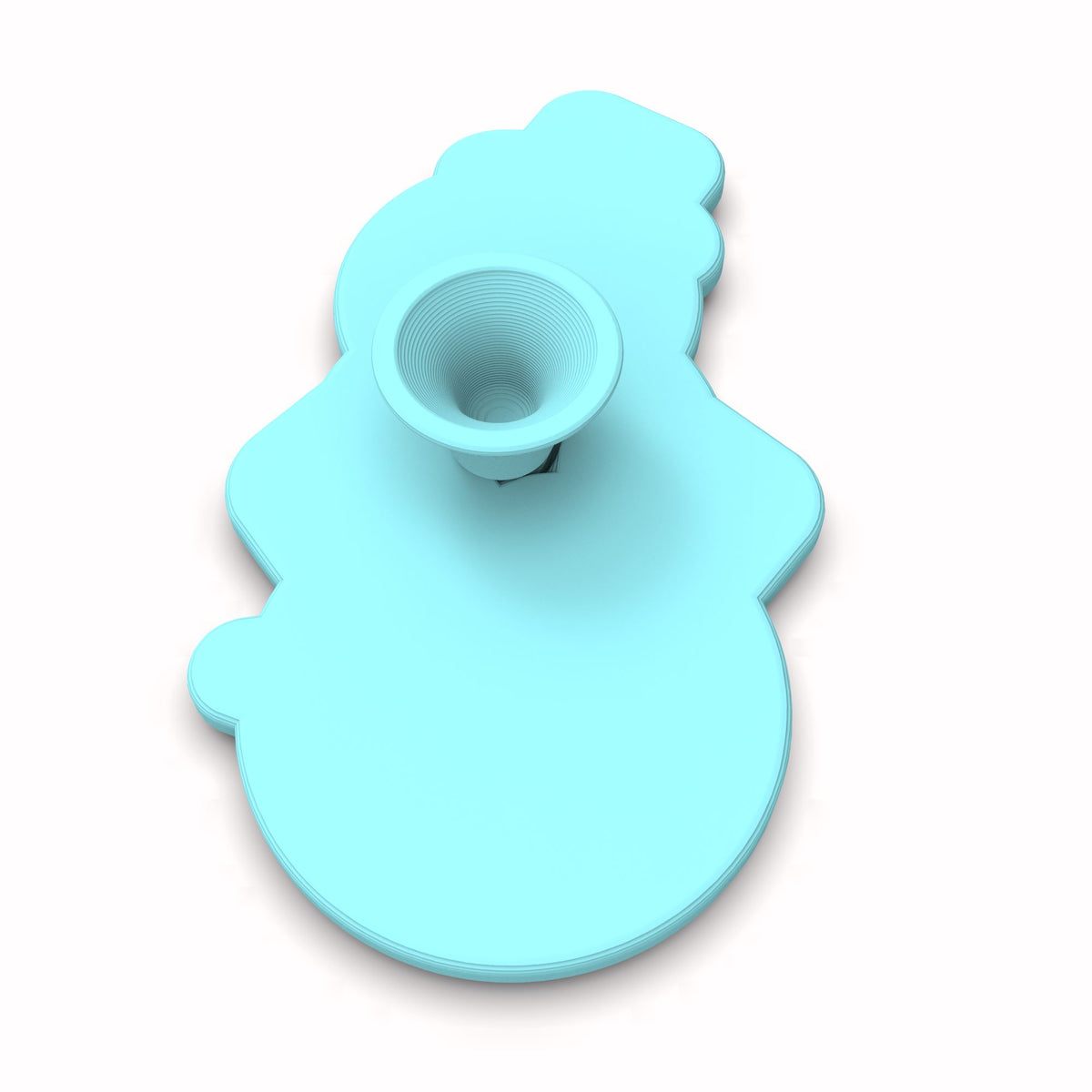 Snowman Carrot Male Cookie Cutter | Stamp | Stencil #1