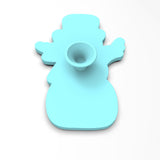 Snowman Cookie Cutter | Stamp | Stencil #3