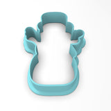 Snowman Cookie Cutter | Stamp | Stencil #3