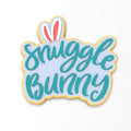 Snuggle Bunny Cookie Cutter | Stamp | Stencil #1