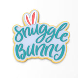 Snuggle Bunny Cookie Cutter | Stamp | Stencil #1