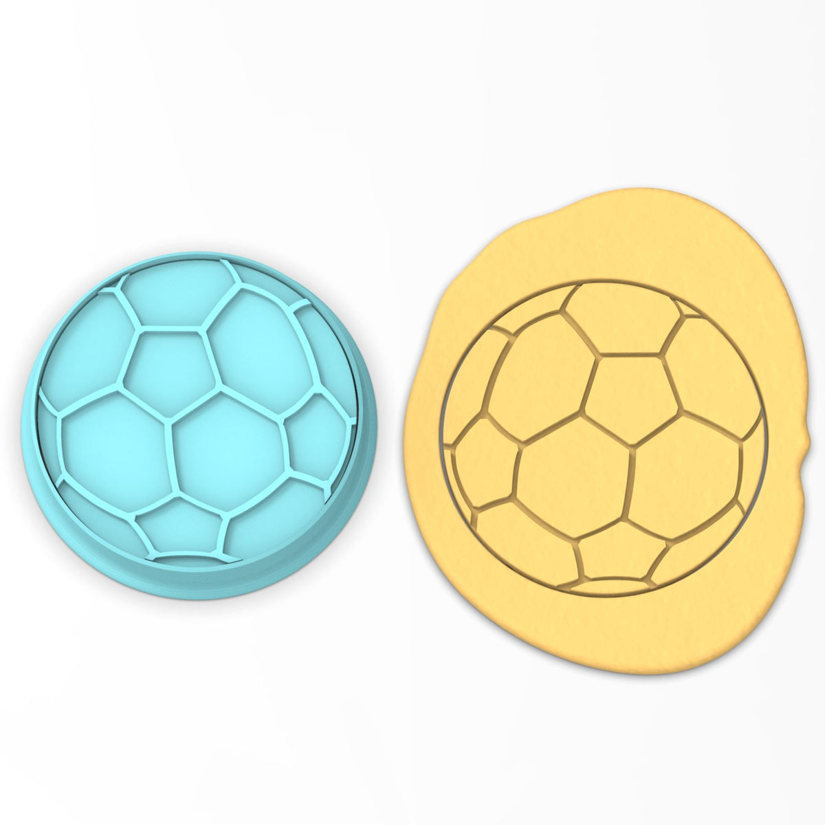 Soccer Ball Cookie Cutter