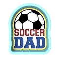 Soccer Dad Cookie Cutter | Stamp | Stencil #1