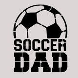 Soccer Dad Cookie Cutter | Stamp | Stencil #1