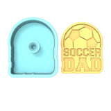 Soccer Dad Cookie Cutter | Stamp | Stencil #1