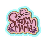 Southern Mama Cookie Cutter | Stamp | Stencil Cookie Cutters Cookie Cutter Lady 