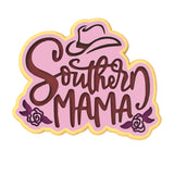 Southern Mama Cookie Cutter | Stamp | Stencil Cookie Cutters Cookie Cutter Lady 