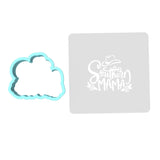 Southern Mama Cookie Cutter | Stamp | Stencil Cookie Cutters Cookie Cutter Lady 