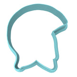 Spartan Helmet Cookie Cutter | Stamp | Stencil #1 Boys/ Army / Outdoorsman Cookie Cutter Lady 2 Inch Small Cupcake Cutter Only No