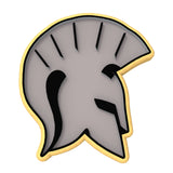 Spartan Helmet Cookie Cutter | Stamp | Stencil #1 Boys/ Army / Outdoorsman Cookie Cutter Lady 
