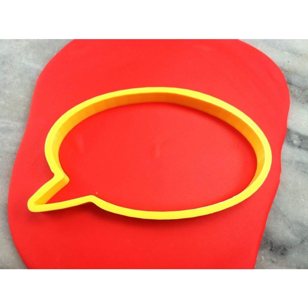 Speech Bubble #1 Cookie Cutter - Comic Book / Vehicles