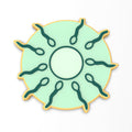 Sperm Fertilization Cookie Cutter | Stamp | Stencil