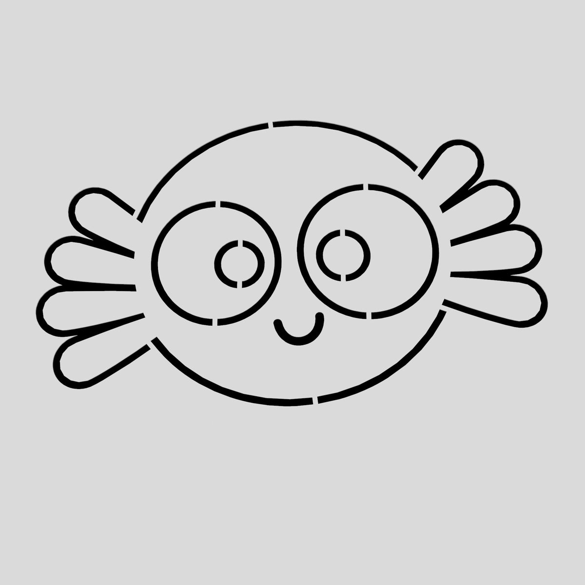 Spider Cookie Cutter | Stamp | Stencil #2