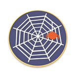 Spider in Web Cookie Cutter | Stamp | Stencil #1