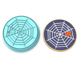 Spider in Web Cookie Cutter | Stamp | Stencil #1