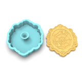 Spider Web Frame Cookie Cutter | Stamp | Stencil #1