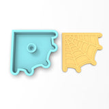 Spiderweb Corner Cookie Cutter | Stamp | Stencil #1