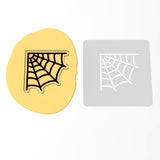 Spiderweb Corner Cookie Cutter | Stamp | Stencil #1