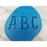 Spooky Font Letter Cookie Stamps Set - Letters/ Numbers/ Shapes