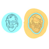 Squints Cookie Cutter | Stamp | Stencil #1 4th of july Cookie Cutter Lady MINI - 2 Inches (5cm) **BUNDLE** Cutter + Debosser 