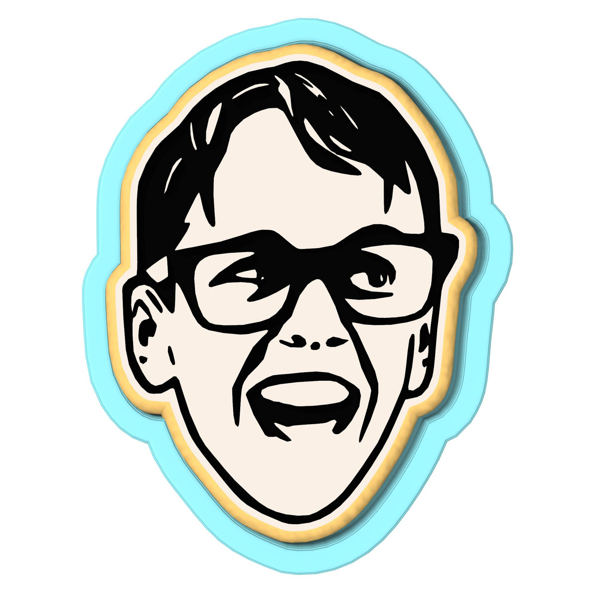 Squints Cookie Cutter | Stamp | Stencil #1 4th of july Cookie Cutter Lady 