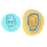 Squints Cookie Cutter | Stamp | Stencil #2 4th of july Cookie Cutter Lady MINI - 2 Inches (5cm) **BUNDLE** Cutter + Debosser 