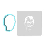 Squints Cookie Cutter | Stamp | Stencil #2 4th of july Cookie Cutter Lady MINI - 2 Inches (5cm) **BUNDLE** Cutter + Stencil 