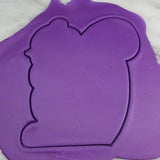 Squirrel Cookie Cutter Outline #2 - Animals & Dinosaurs