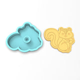 Squirrel Cookie Cutter | Stamp | Stencil #1