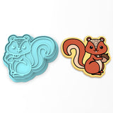 Squirrel Cookie Cutter | Stamp | Stencil #1
