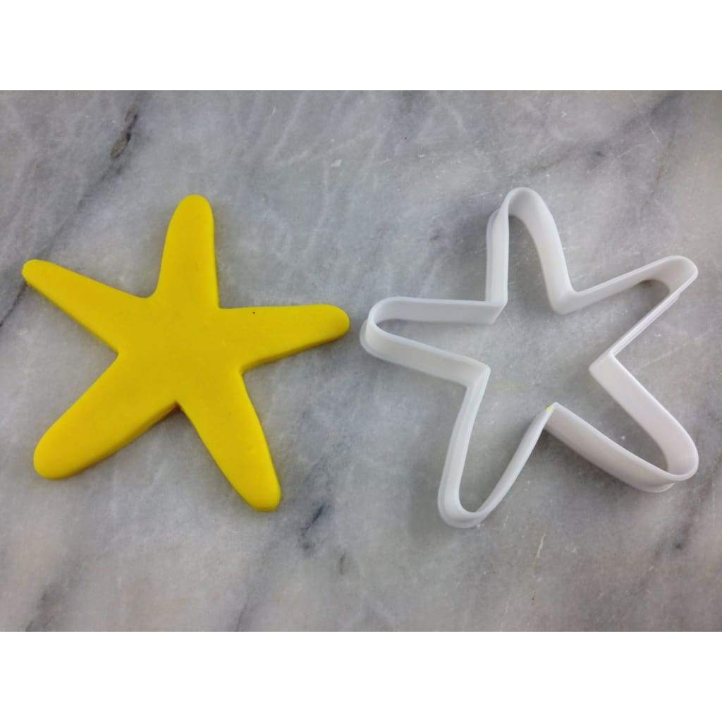 Starfish Cookie Cutter Outline #1 - Beach / Summer