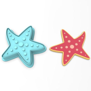 Starfish Cookie Cutter | Stamp | Stencil #1